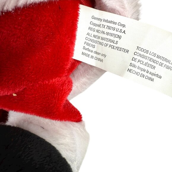 Gemmy Santa Claus Musical Plush Phone Flashes Dances Let Me Take A Selfie NEW - Picture 6 of 7